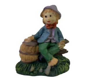 Vintage Halloween Village Accessory Scarecrow Figurine - Picture 1 of 6