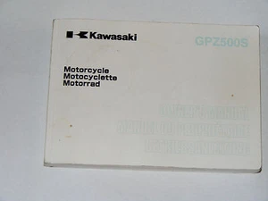 KAWASAKI GPZ500S OWNER'S MANUAL (PART NO. 99976-1077) 2001 - Picture 1 of 1