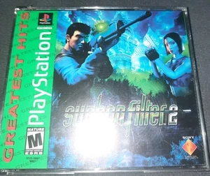 Syphon Filter 2 (Sony PlayStation 1, 2000) PS1 Completo con Manual - Imagen 1 de 4