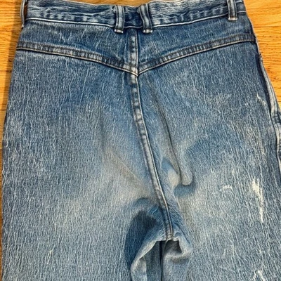 Pantalones de mezclilla Jordache Studio vintage años 80 para mujer tiro alto lavado ácido hechos en Hong Kong Foto 1 de 4