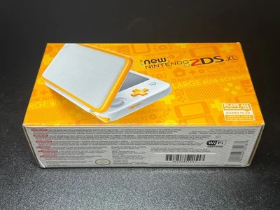 New Nintendo 2DS XL White & Orange Handheld / Console / System 🔥Fast Ship🔥B12 - Image 1 of 4