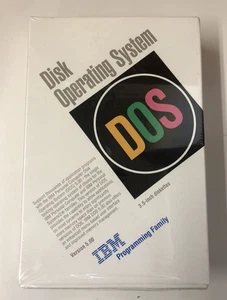 DOS 5.0 Disk Operating System Sealed Box IBM 3.5 Inch Diskettes Brand new 1991 - Picture 1 of 7