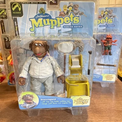 Boneco Muppets Beauregard 2004 Palisades Series 7 The Muppet Show Set NOVO LACRADO - Imagem 1 de 4