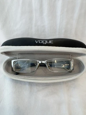 Monturas rectangulares VOGUE VO 3660-B 612 para mujer azul plateado solo 51-16 130 Foto 1 de 4