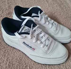Unisex / Men's Trainers Reebok Classics Club C 85 Lace up White Size UK 6 39 EU - Picture 1 of 9