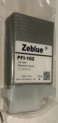 Zeblue  PFI-102Y Ink Cartridge - Yellow - Image 1 of 2