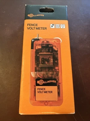 New Gallagher Electric Fence Digital Volt Meter - G503014 - SEALED - Image 1 of 2