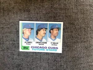 1982 Topps Cubs Future Stars Rookies Jay Howell Carlos Lezcano Ty Waller #51 VG - Bild 1 von 4