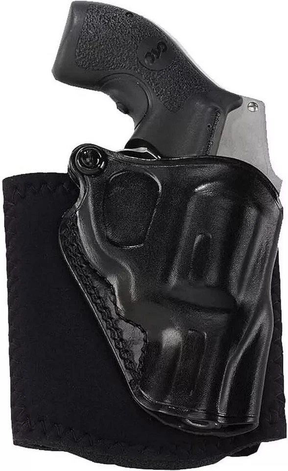 Galco AG158B Black Ankle Glove RH Holster Fits S&w J FR 36
