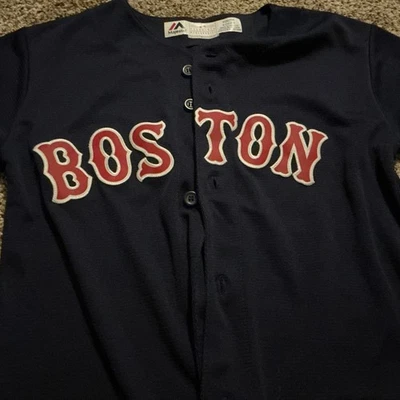 Boston Red Sox Jersey Majestic Size youth small  - Image 1 of 2