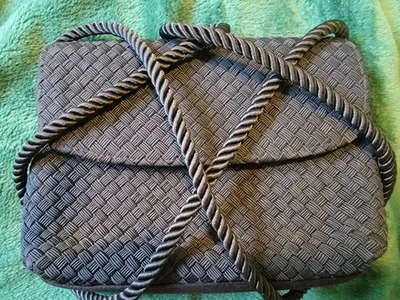 Винтажная синяя сумочка NEIMANN MARCUS сделано в Италии. Отличное состояние товара! - Изображение 1 из 4