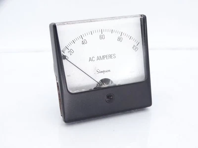 SIMPSON 03200 PANEL METER - Image 1 of 3