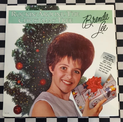 Пластинка долгоиграющая Rockin' Around The Christmas Tree виниловая Бренда Ли 1987 VG+ MCA-15038 MCA - Изображение 1 из 4
