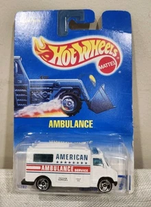 Hot Wheels Ambulance Toy Car Made In 1991  Rare #71 1992 - Picture 1 of 7
