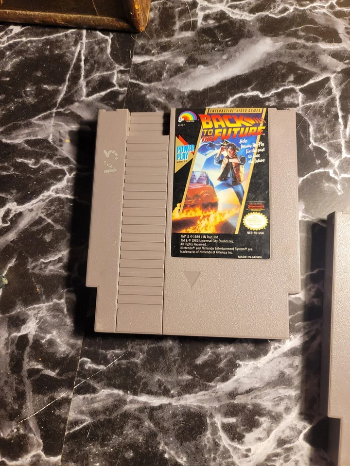 NINTENDO NES Original Back to the Future Game W/ Sleeve TESTED EXC Condition  - Image 1 of 1