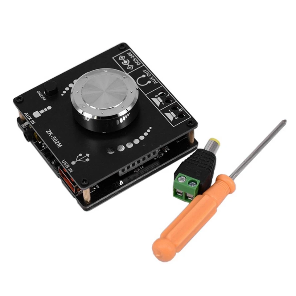 Scheda Amplificatore Bluetooth -502H 50W+50W con Chip TPA3116D2, Modulo A9887 - Immagine 1 di 1