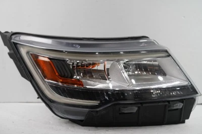 Faro de pasajero derecho Ford Explorer 2016-2019 LED OEM moldura cromada W1 Foto 1 de 4