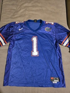 Vintage 00s Florida Gators College Football Jersey #1 Stitched Nike Jersey XL - Picture 1 of 6