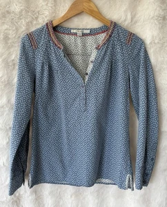BODEN Long Sleeve Polka Dot Top Blouse Size 8 10 - Bild 1 von 5