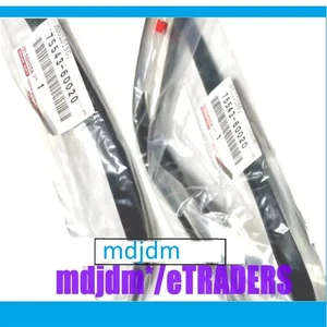 Toyota 75543-60020 ×2  Genuine LX470 Land Cruiser Outside Windshield Molding - Picture 1 of 4