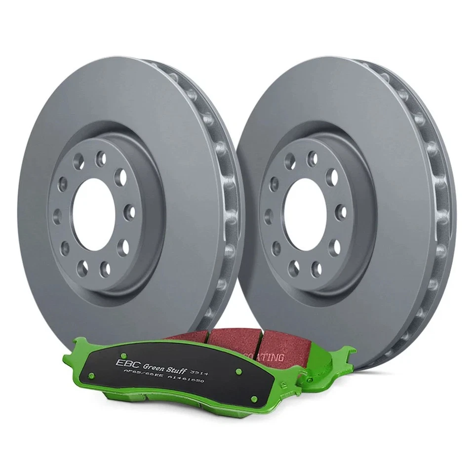 For Mitsubishi Outlander 03-04 Brake Kit EBC Stage 14 Light Truck & SUV Plain - Image 1 of 4