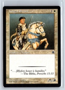 KNIGHT ERRANT – MTG Magic the Gathering Card – Portal – Common - Picture 1 of 6