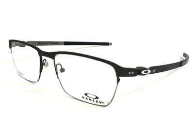 Oakley Eyeglasses Frames Tincup 0.5 Titanium OX5099-0353 Powder Pewter 53-18-135 - Image 1 of 4