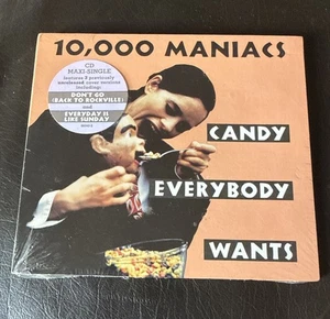 10,000 Maniacs - Candy Everybody Wants - 1995 US Maxi-Single Sealed CD Promo - Picture 1 of 2