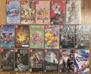 Nintendo Switch Game Lot! Square Enix! Saga,Mana,Octopath,DioField,Chrono +more - Picture 1 of 3