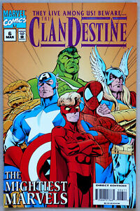 ClanDestine #6 Vol 1 - Marvel Comics - Alan Davis - Mark Farmer