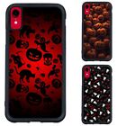 Protective Cover For iPhone 11 12 13 14 15 Pro Max Red Halloween Crazy