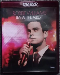 ROBBIE WILLIAMS - LIVE AT THE ALBERT (Ultra Rare UK HD DVD, With Booklet) - Picture 1 of 1