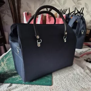 Silver cross navy dolls Replica pram Bag Made To Order Many Colours - Picture 1 of 3