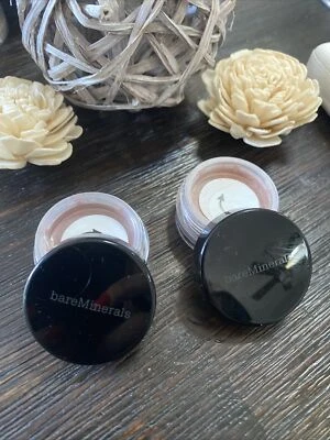 BareMinerals Loose Powder Eyeshadow EyeColor Breathless & Shoreline Sealed Duo￼ - Image 1 of 3