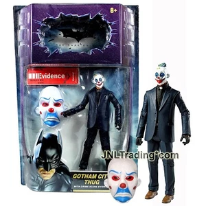 Year 2008 DC Batman The Dark Knight 6" Figure GOTHAM CITY THUG with Grumpy Mask - Picture 1 of 1