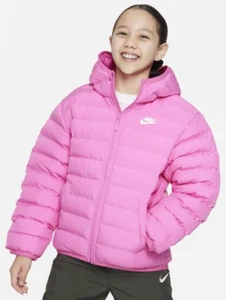 Nike Sportswear Lightweight Synthetic Fill Girl's Jacket - Pink - Picture 1 of 2