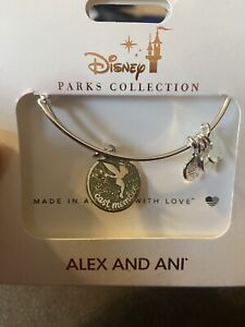 NEW Disney Parks Collection Alex And Ani Tinkerbell Cast Member Bracelet 