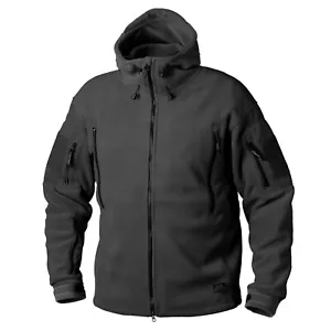 Helikon Tex Patriot Fleece Jacke Outdoor Kapuzen Jacke schwarz Black Gr. XXXL - Bild 1 von 11