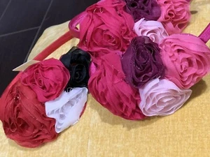  NWT The Children's Place ROSE RUBY HEADBAND Age 4+ Lot of 3  - Picture 1 of 6
