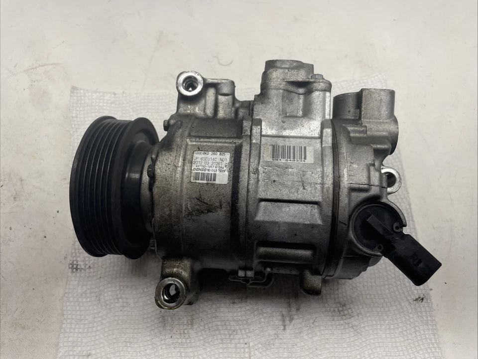 OEM 2009 2010 2011 2012 Audi A4 A5 QUATTRO 2.0L AC AC Compressor 8KD260805 - Image 1 of 4