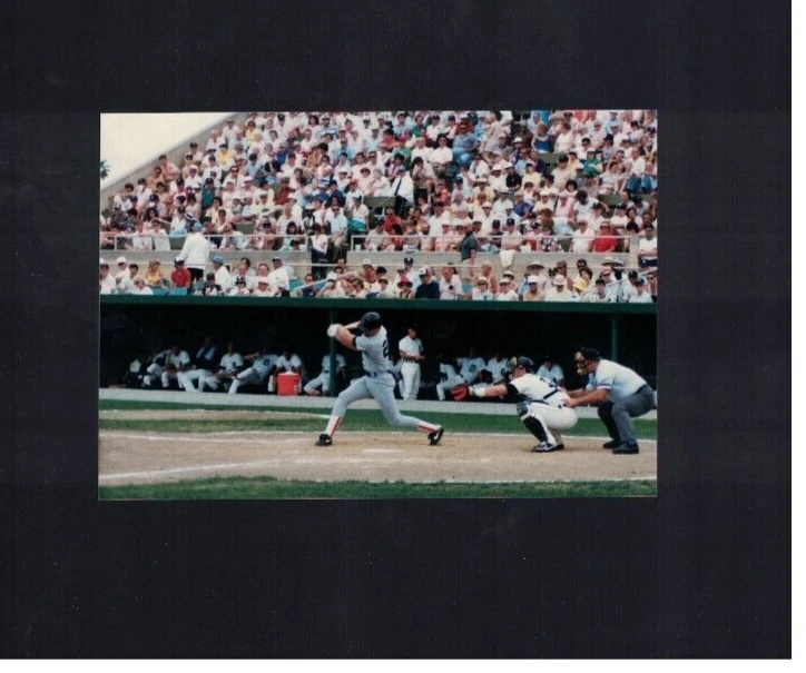 Wade Boggs Boston Red Sox Original 1980's Spring Training 3 1/2 x 5 Photo - Image 1 of 1