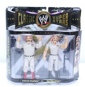 Figura de acción Jakks Pacific WWE WWF WCW superestrellas clásicas juguete SGT Slaughter 2 P - Imagen 1 de 12