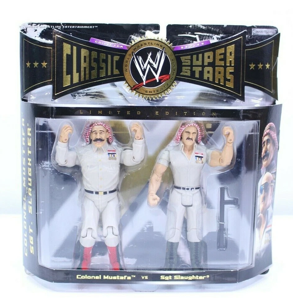 Classic Superstars WWE Classy Freddie Blassie Hulk Hogan Series 4 Jakks