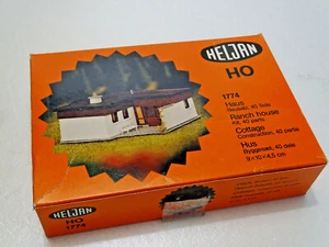 HELJAN ( 1774 ) MAQUETTE D'UNE MAISON DE CAMPAGNE NEUF EN BOITE A MONTER H0 - Foto 1 di 3