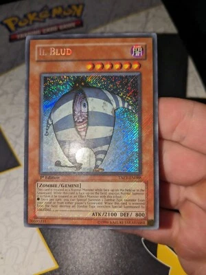 IL Blud TAEV-EN088 Secret Rare 1st Edition Yugioh LP - Image 1 of 4