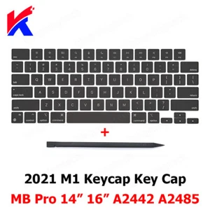 Clavier neuf claviers claviers pour Macbook Pro 14" 16" M1 A2442 A2485 clapet clavier capuchon - Photo 1/19