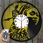 LED Clock Africa  Record Clock Art Decor Original Gift 5068
