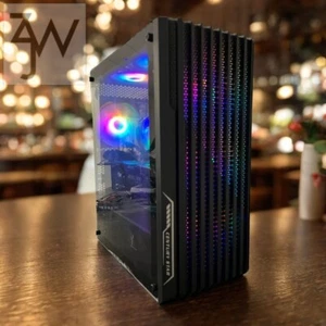 Liquid Cooled Gaming PC i9-11900 RTX4060 64GB RAM 2TB SSD Win11 WIFI Computer - Picture 1 of 9