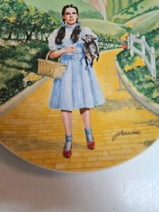 Wizard of Oz Vintage Knowles Limited Edition Over The Rainbow Plate 1977 - Bild 1 von 12