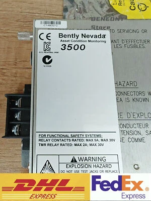 Bently Nevada 3500/15 125840-01 I/O Module   Spot Goods Expedited Shipping - Bild 1 von 4